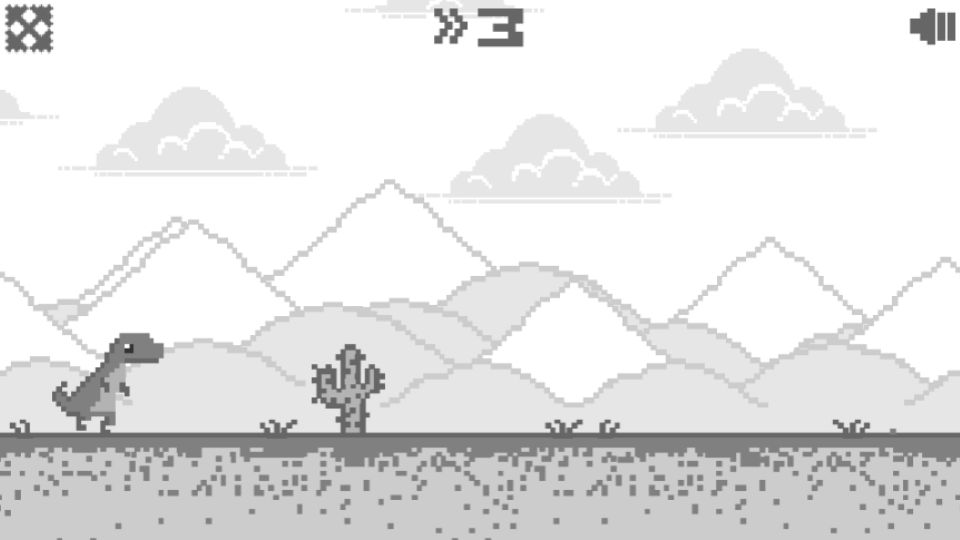 Dinosaur Run gameplay